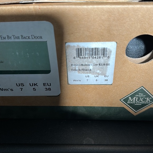 Muck Boot Women's Muckster 2 Low Rain Boot size 7 - Picture 13 of 13